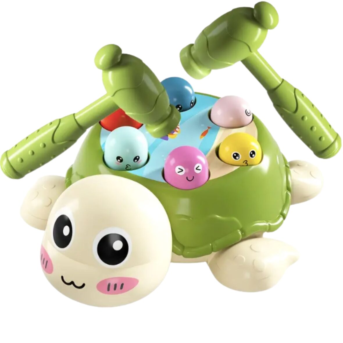 Turtle Whack-a-Mole Toy for Toddlers