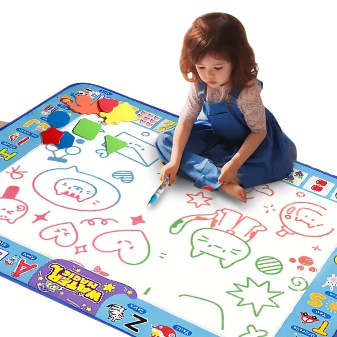 Water Drawing Mat – Reusable Educational Toy for Kids